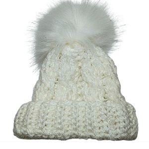 0-3 months Handcrafted Cable Knit Infant Winter Hat